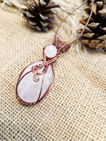 Rose Quartz Pendant