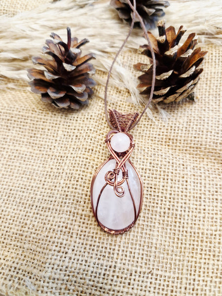 Rose Quartz Pendant