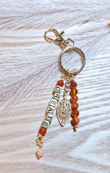 Carnelian (create) Keyring