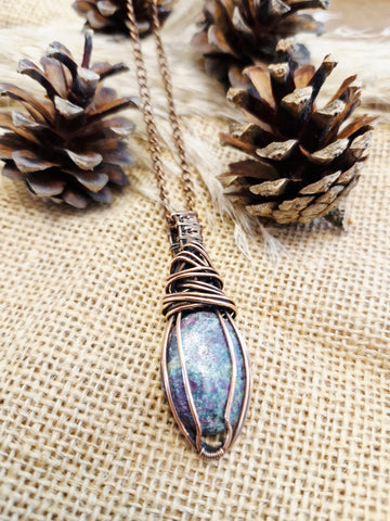 Ruby in Zoisite Pendant