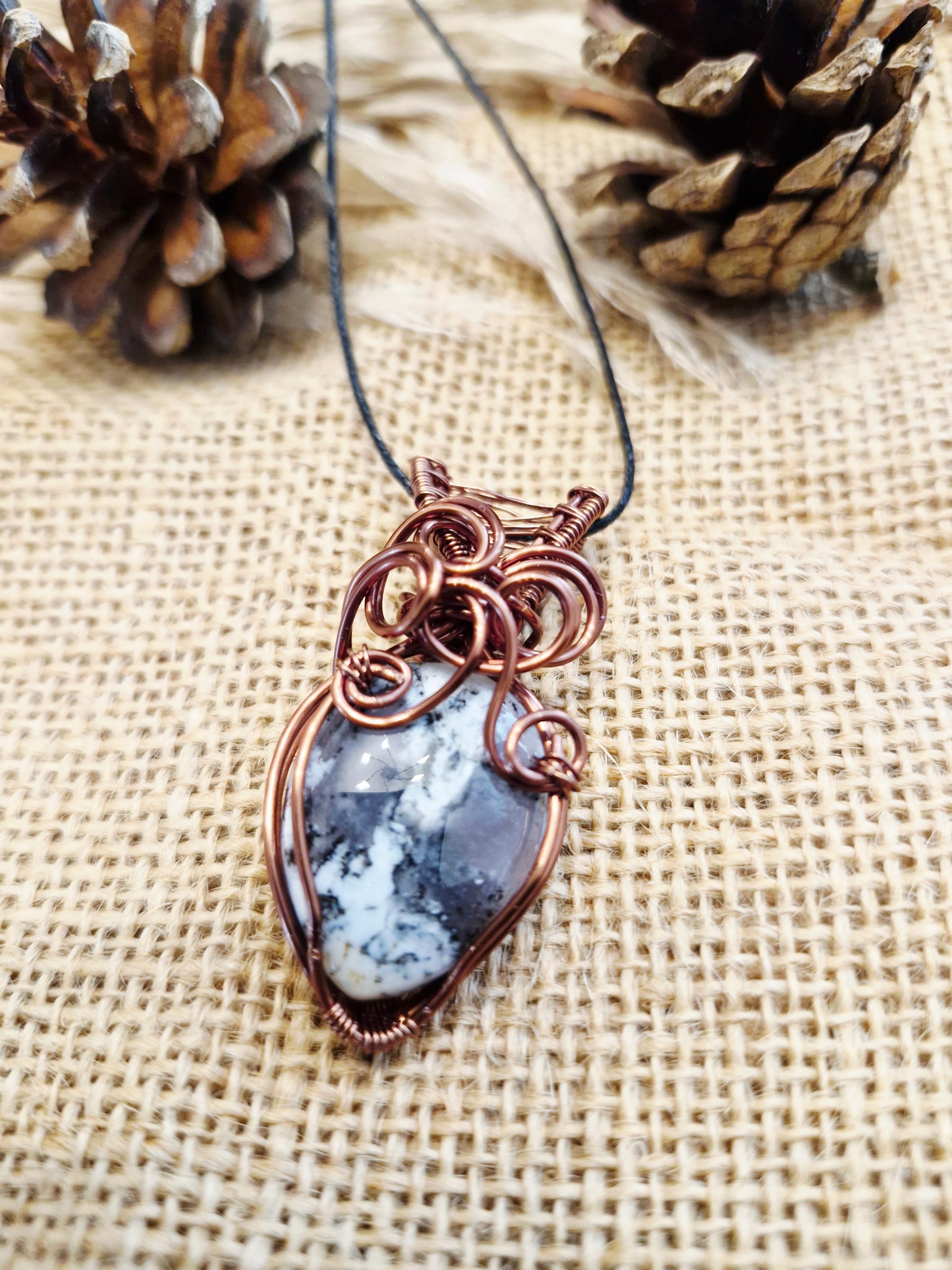 Dendrite agate Pendant