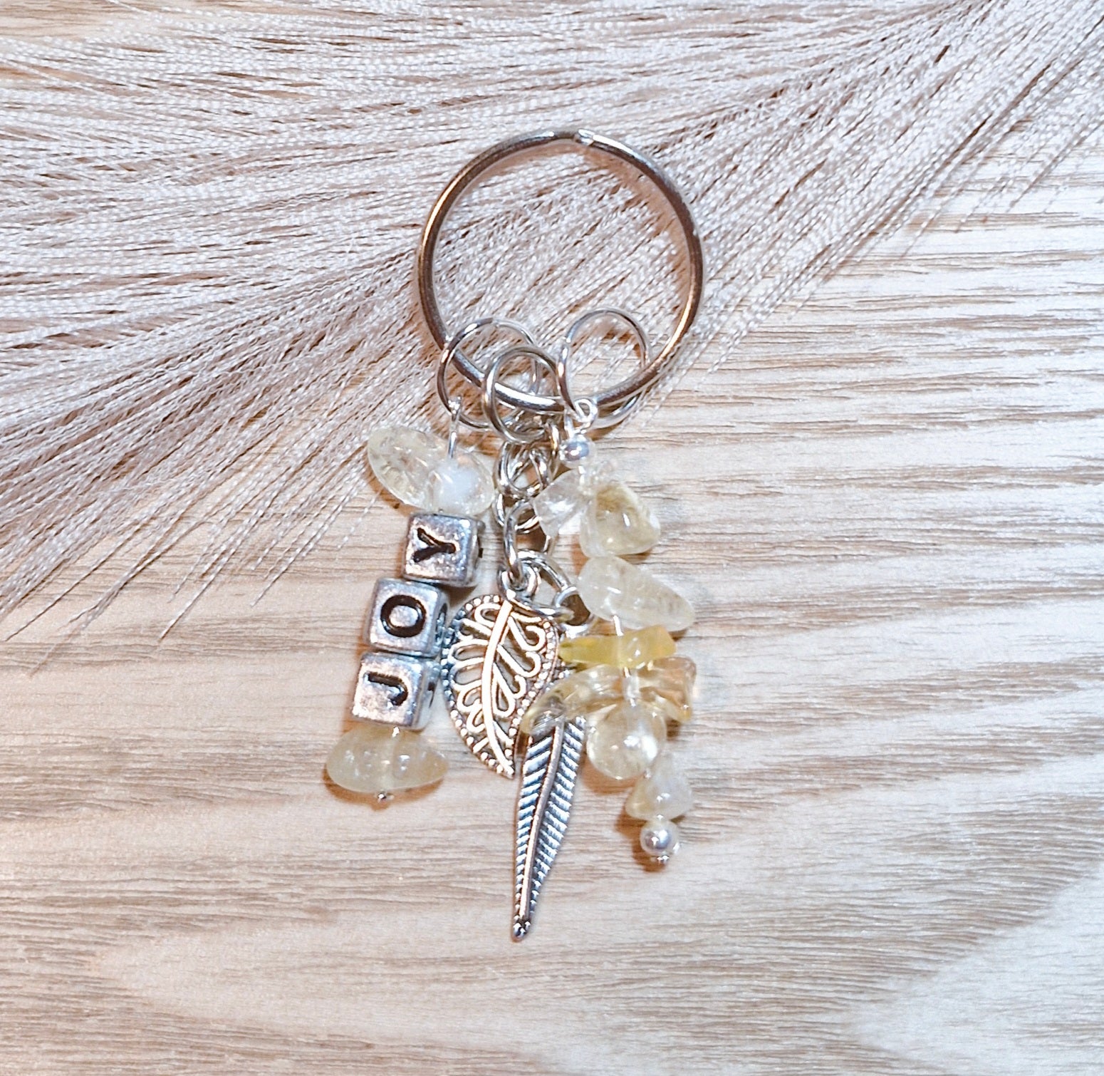 Citrine (joy) Keyring